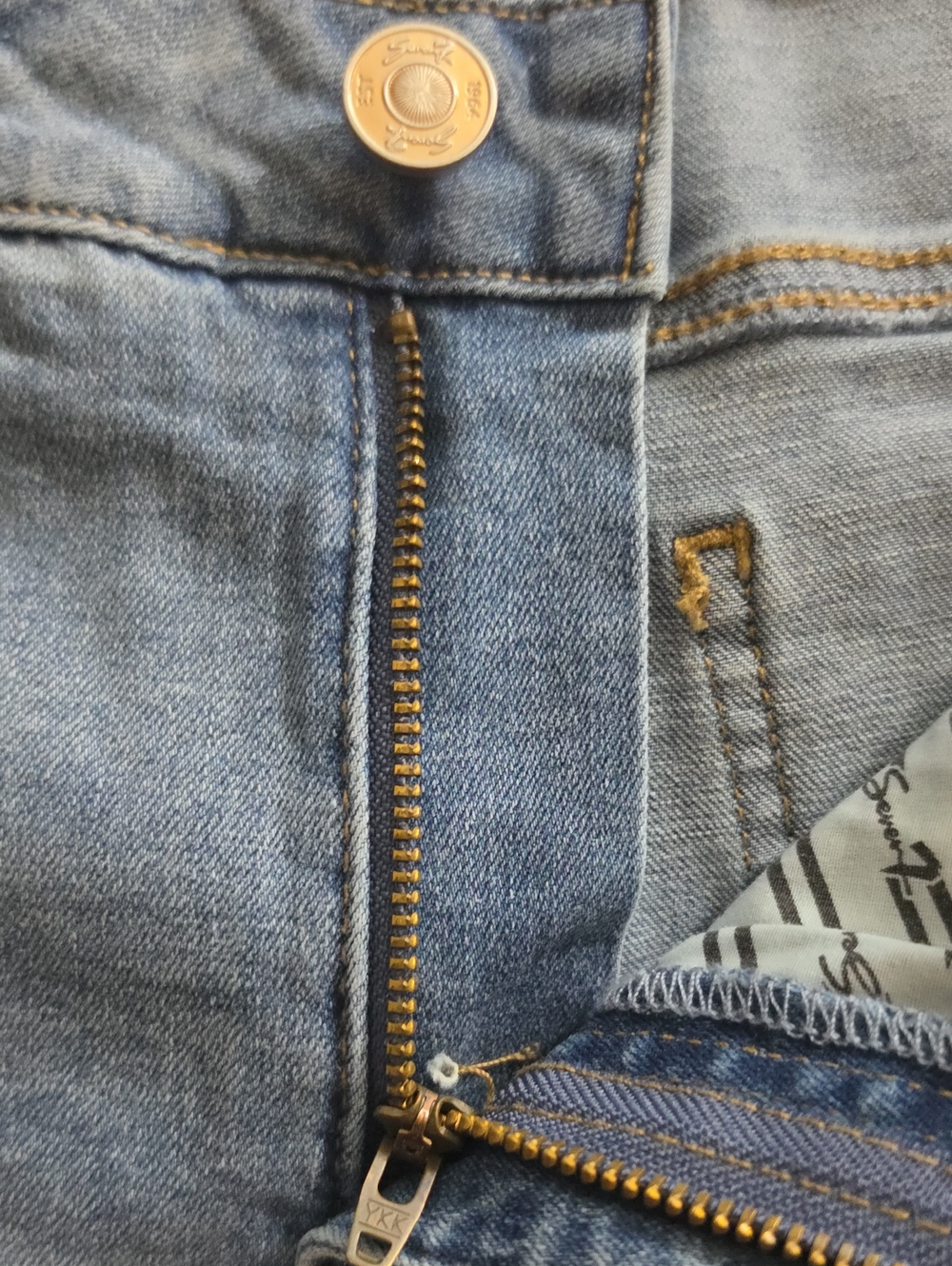 Seven7 Women's Weekend Short Size 10 Divine - Picture 7 of 8